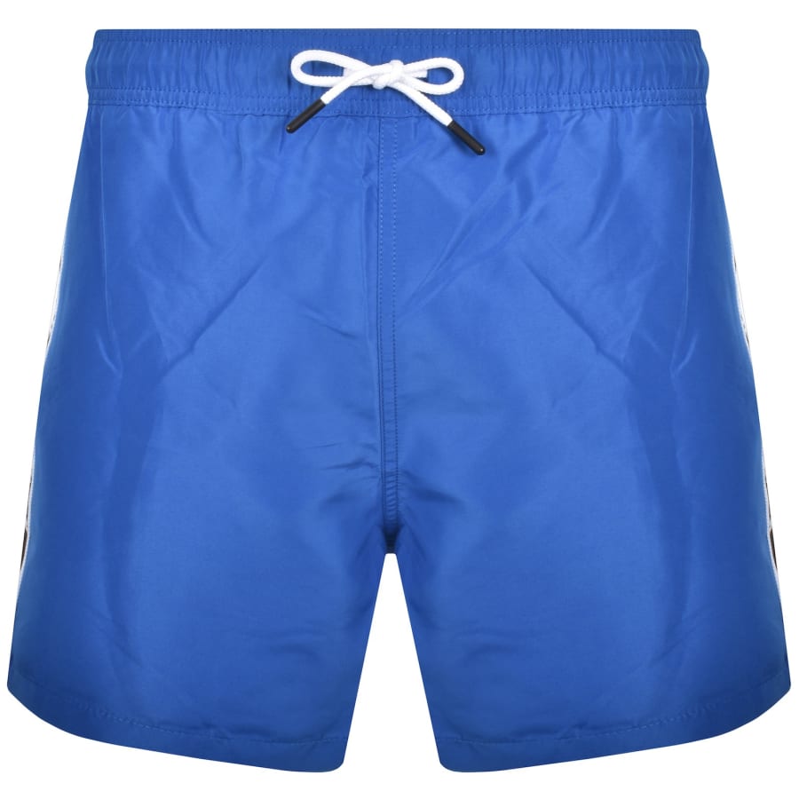 Image number 2 for Emporio Armani Logo Swim Shorts Blue