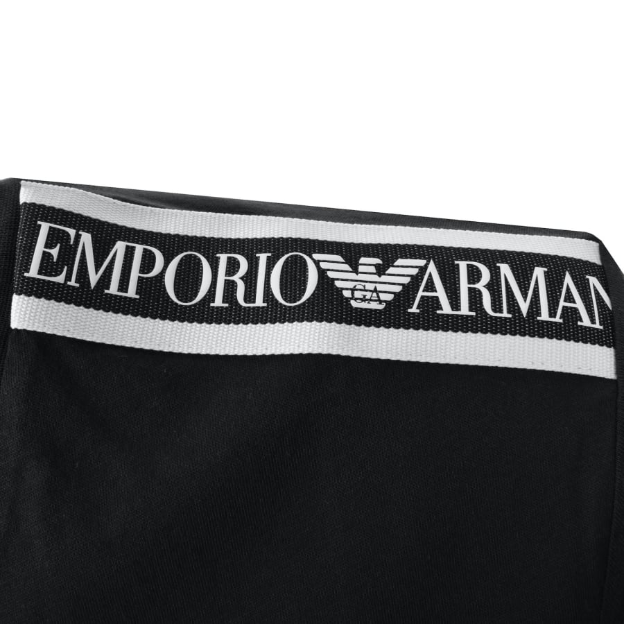 Image number 4 for Emporio Armani Short Sleeve Logo T Shirt Black