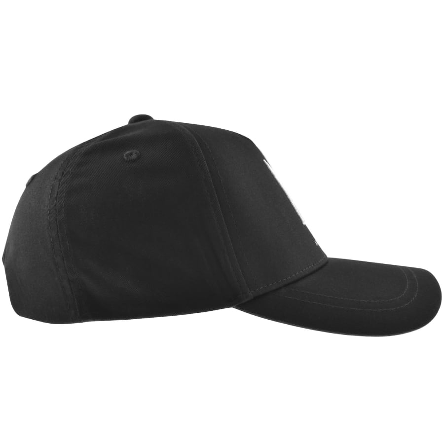Image number 2 for Armani Exchange Logo Baseball Cap Black