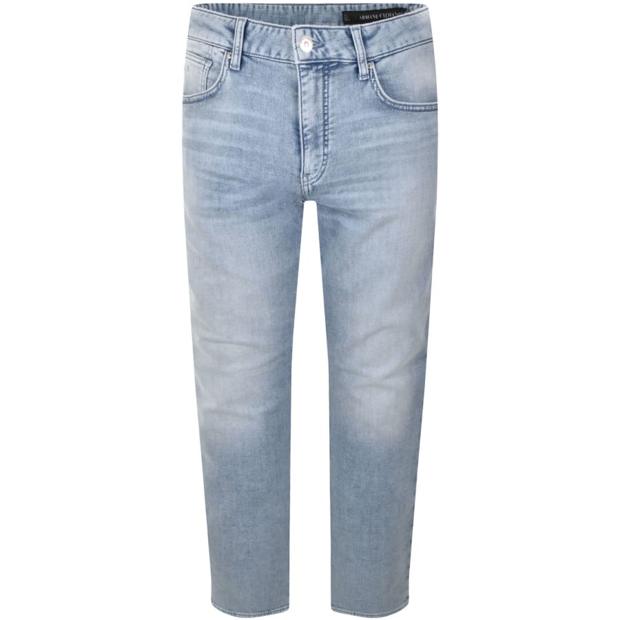 Image number 2 for Armani Exchange J13 Slim Fit Jeans Blue