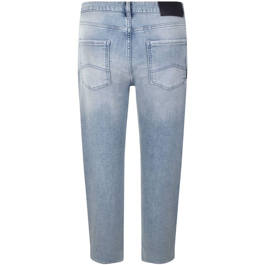 Image number 3 for Armani Exchange J13 Slim Fit Jeans Blue