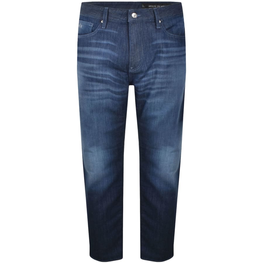 Image number 2 for Armani Exchange J13 Slim Fit Jeans Blue