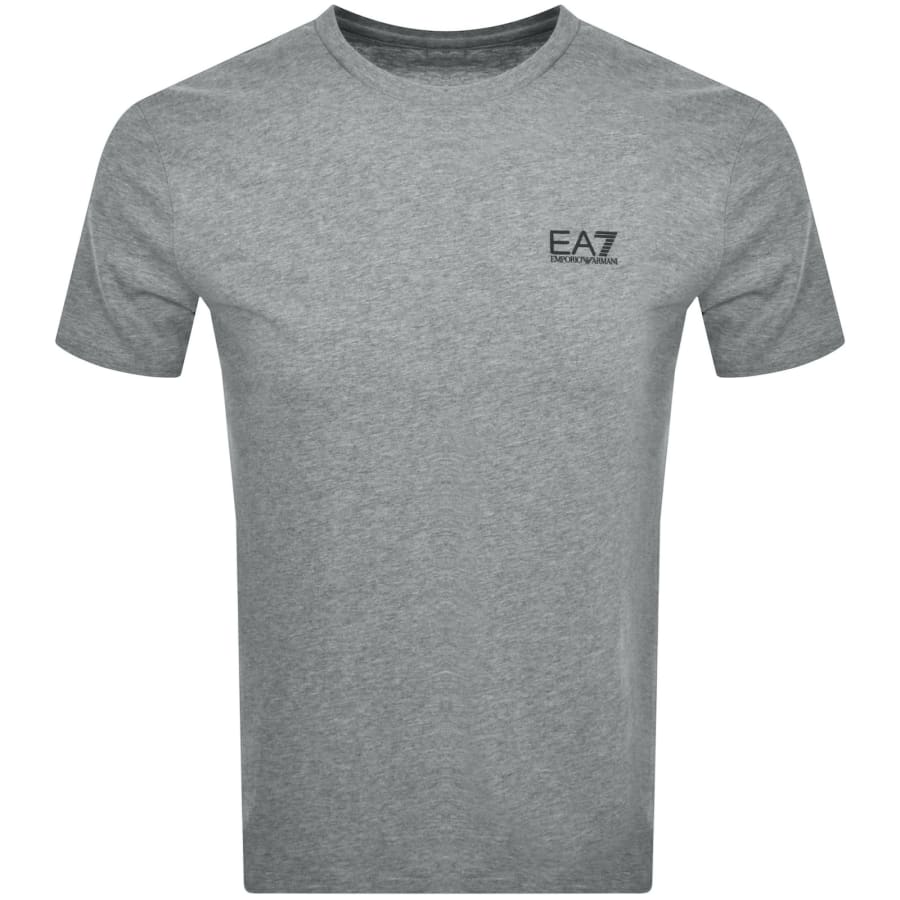 Image number 1 for EA7 Emporio Armani Logo T Shirt Grey