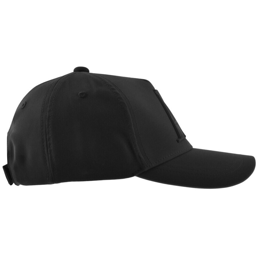 Image number 2 for Armani Exchange Logo Cap Black