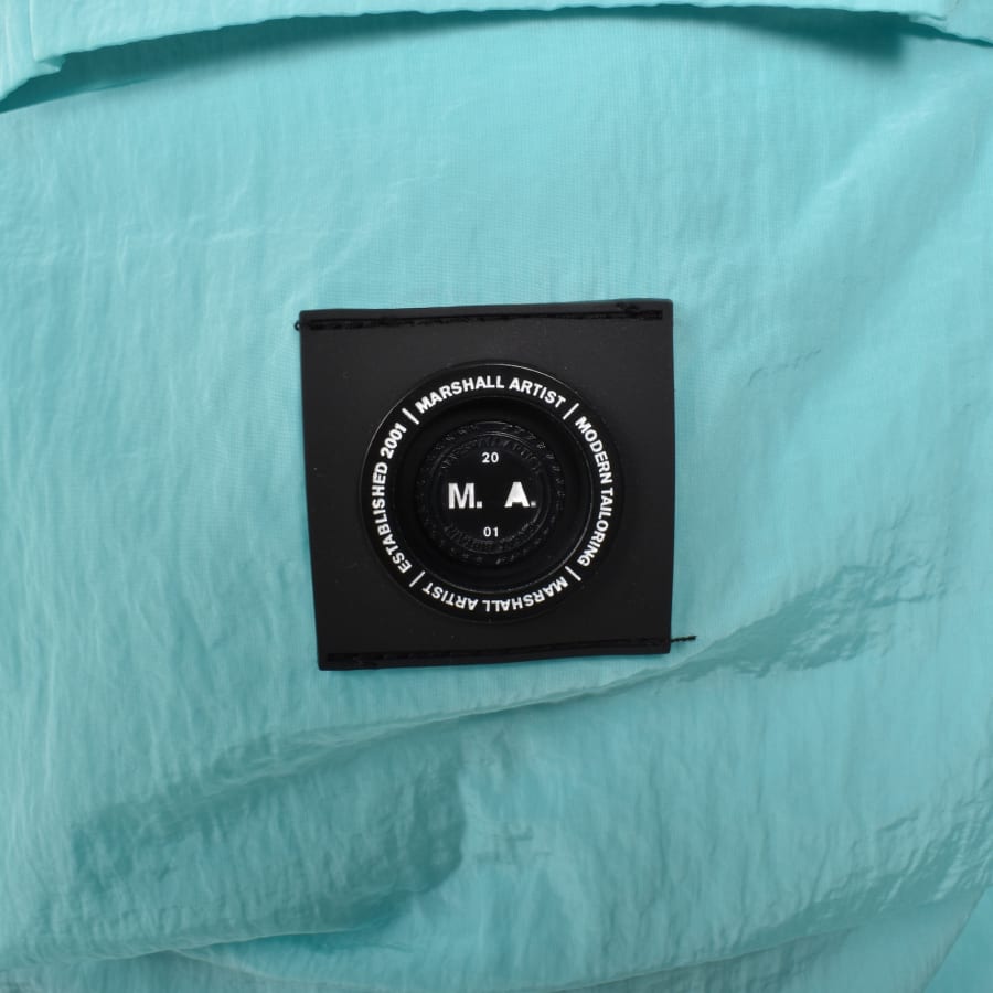 Image number 4 for Marshall Artist Carico Overshirt Aqua Blue