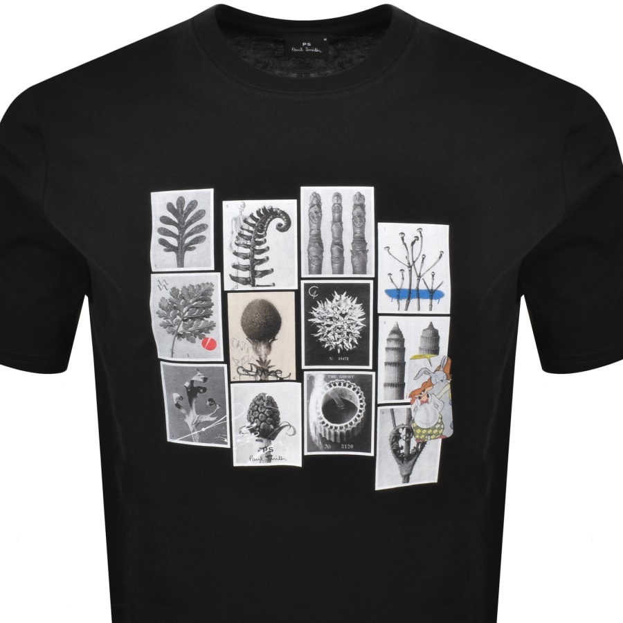 Image number 3 for Paul Smith Desert Flowers T Shirt Black