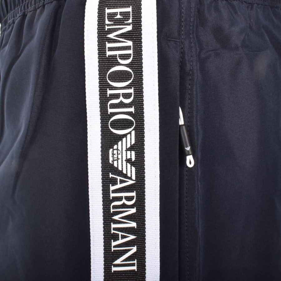 Image number 4 for Emporio Armani Logo Swim Shorts Navy