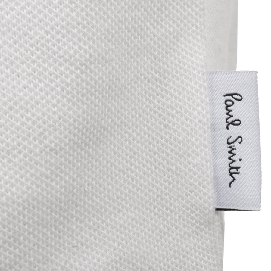 Image number 4 for Paul Smith Logo Polo T Shirt White