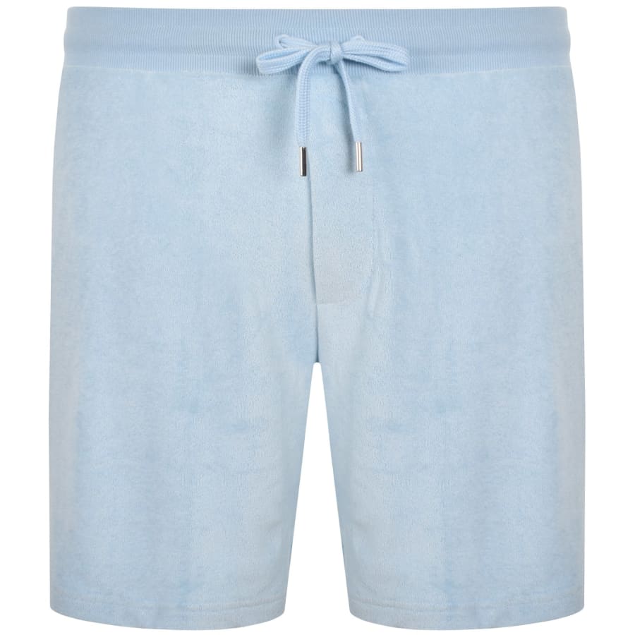 Image number 2 for Paul Smith Towel Stripe Shorts Blue