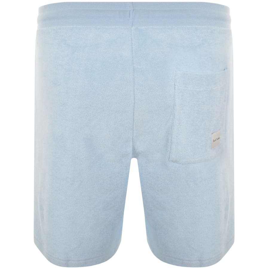 Image number 3 for Paul Smith Towel Stripe Shorts Blue