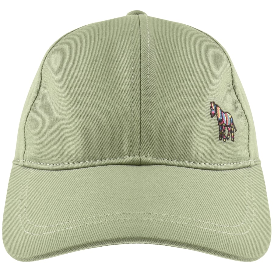 Image number 1 for Paul Smith Zebra Baseball Cap Green
