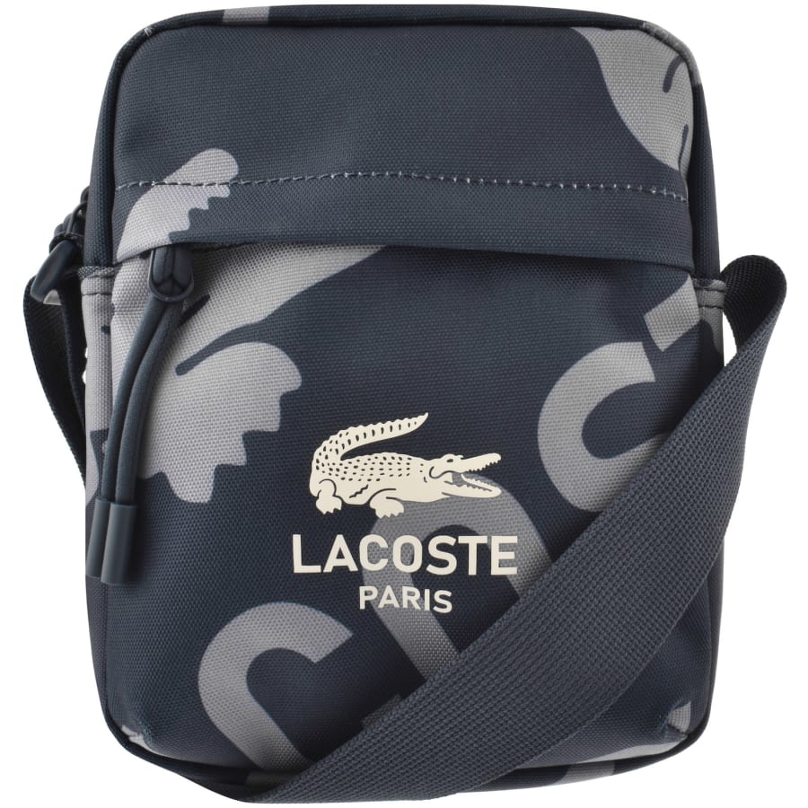 Image number 1 for Lacoste Crossover Camera Bag Navy