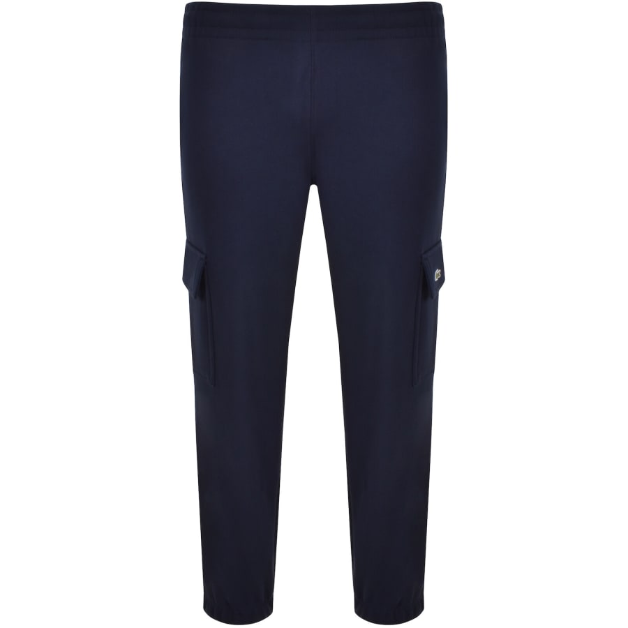 Image number 2 for Lacoste Cargo Joggers Navy