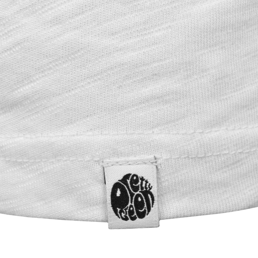 Image number 4 for Pretty Green Aquarelle Paisley T Shirt White