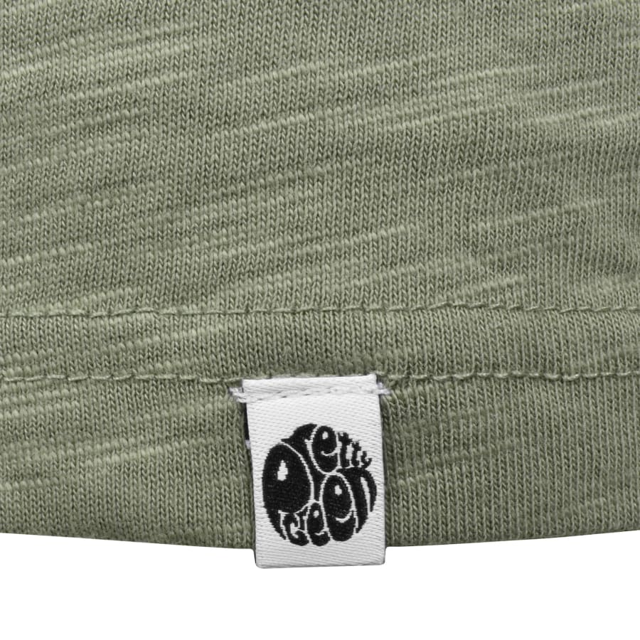 Image number 4 for Pretty Green Aquarelle Paisley T Shirt Green