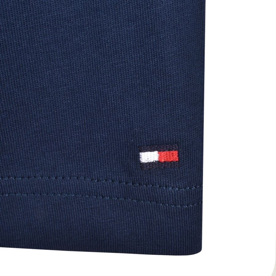 Image number 4 for Tommy Hilfiger Logo Monotype T Shirt Blue