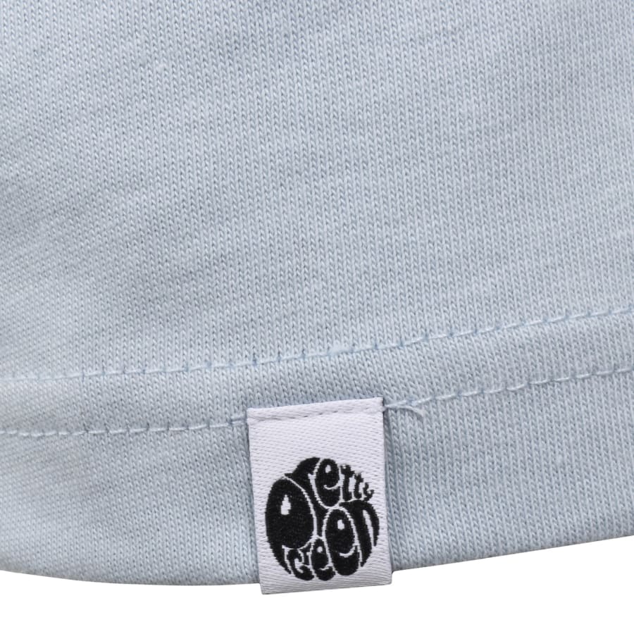 Image number 4 for Pretty Green Gillespie Logo T Shirt Blue