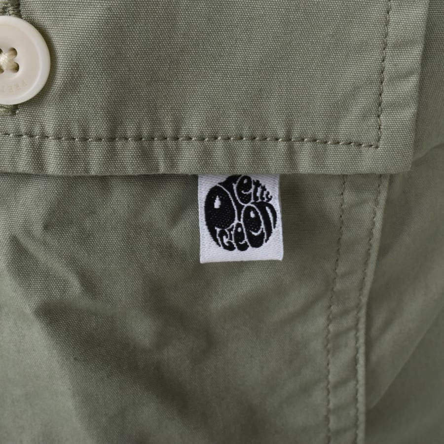 Image number 3 for Pretty Green Brentwood Long Sleeved Shirt Green