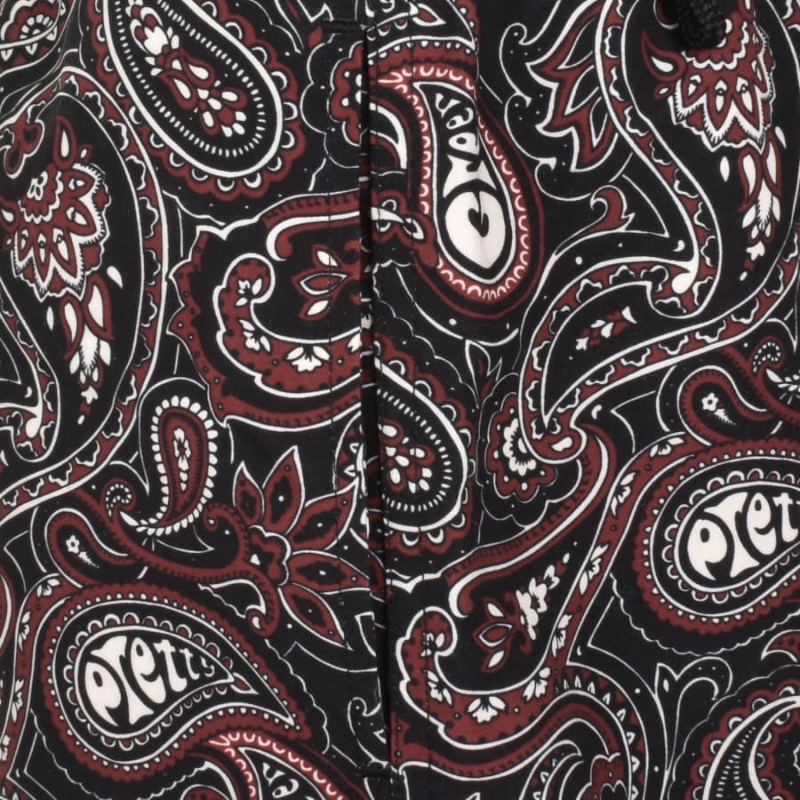 Image number 3 for Pretty Green Feltham Swim Shorts Black