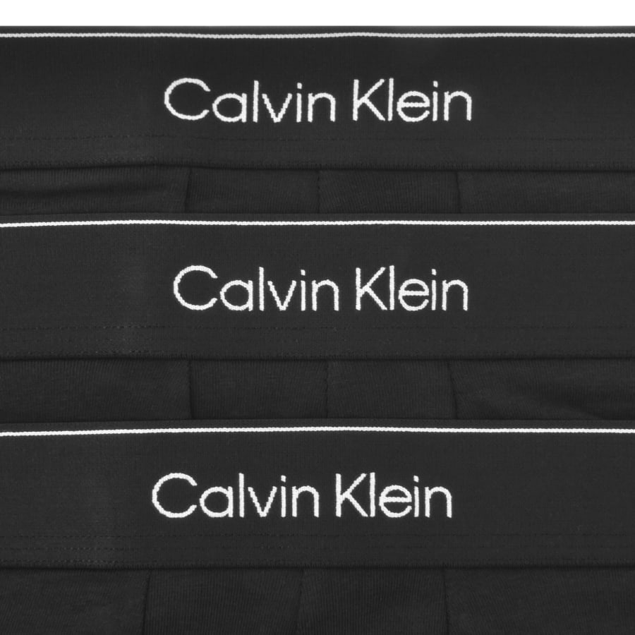 Image number 3 for Calvin Klein Underwear 3 Pack Boxer Briefs Black