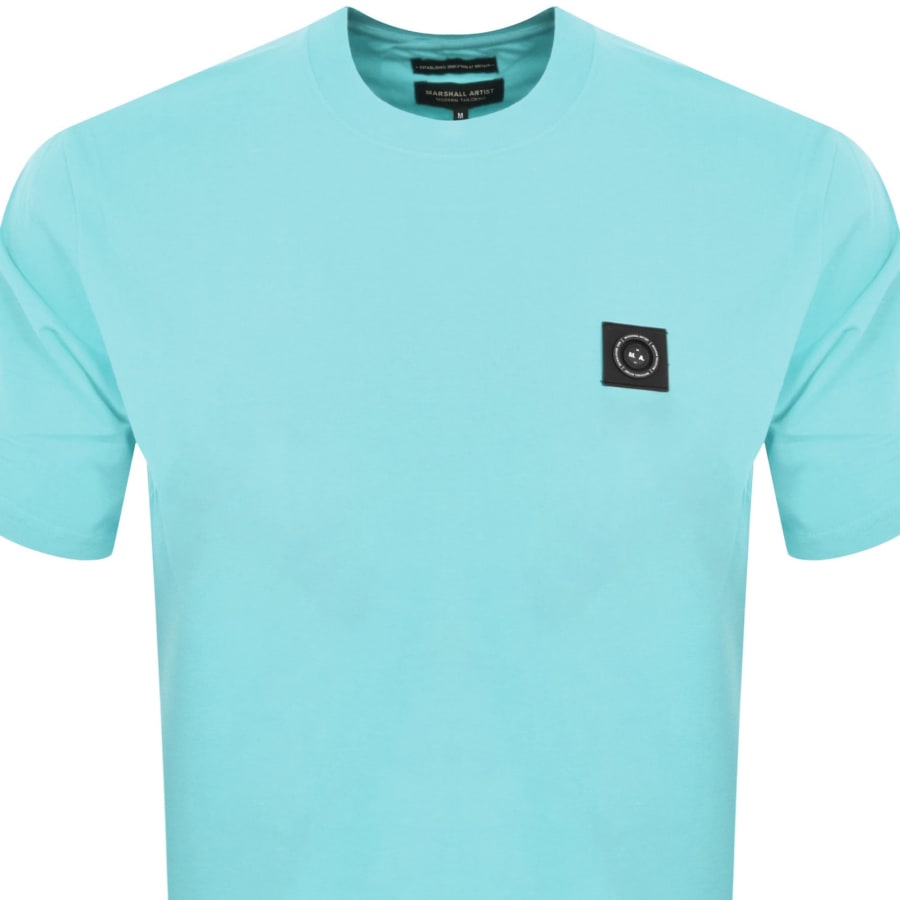 Image number 2 for Marshall Artist Siren T Shirt Aqua Blue