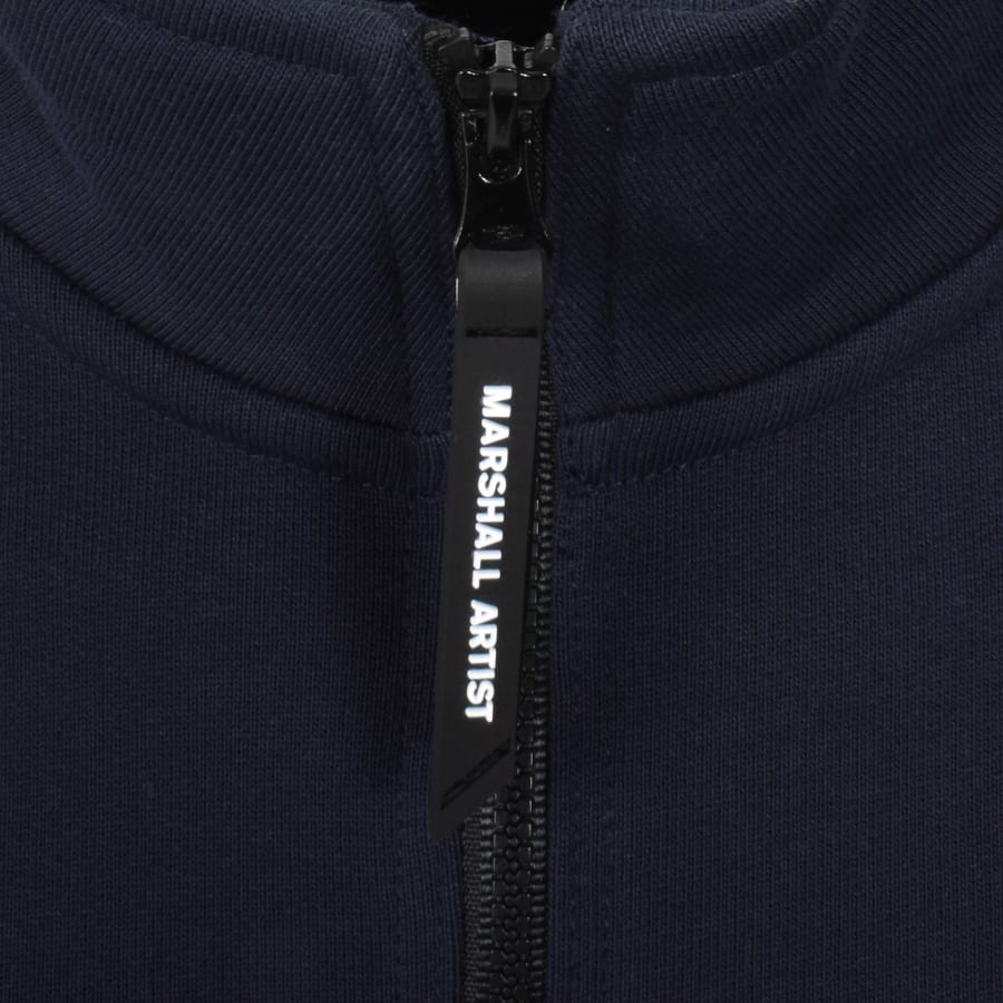 Image number 4 for Marshall Artist Coastal Erosion Quarter Zip Sweats