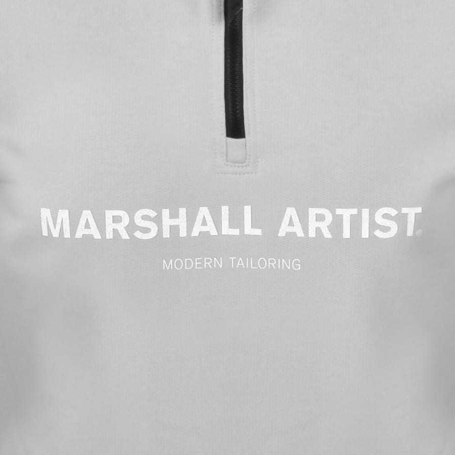 Image number 3 for Marshall Artist Coastal Erosion Quarter Zip Sweats