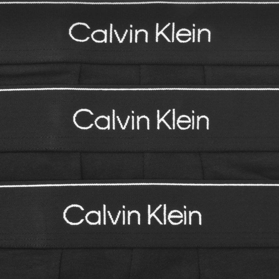 Image number 3 for Calvin Klein Underwear 5 Pack Trunks Black