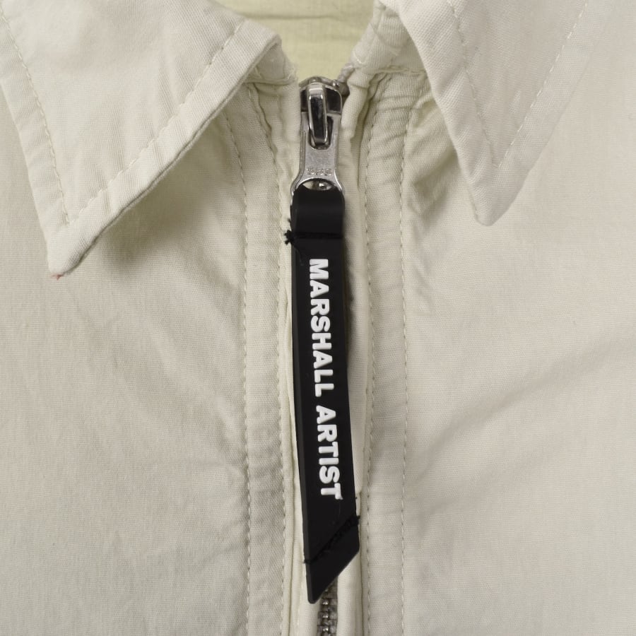 Image number 5 for Marshall Artist Seafield Overshirt Beige