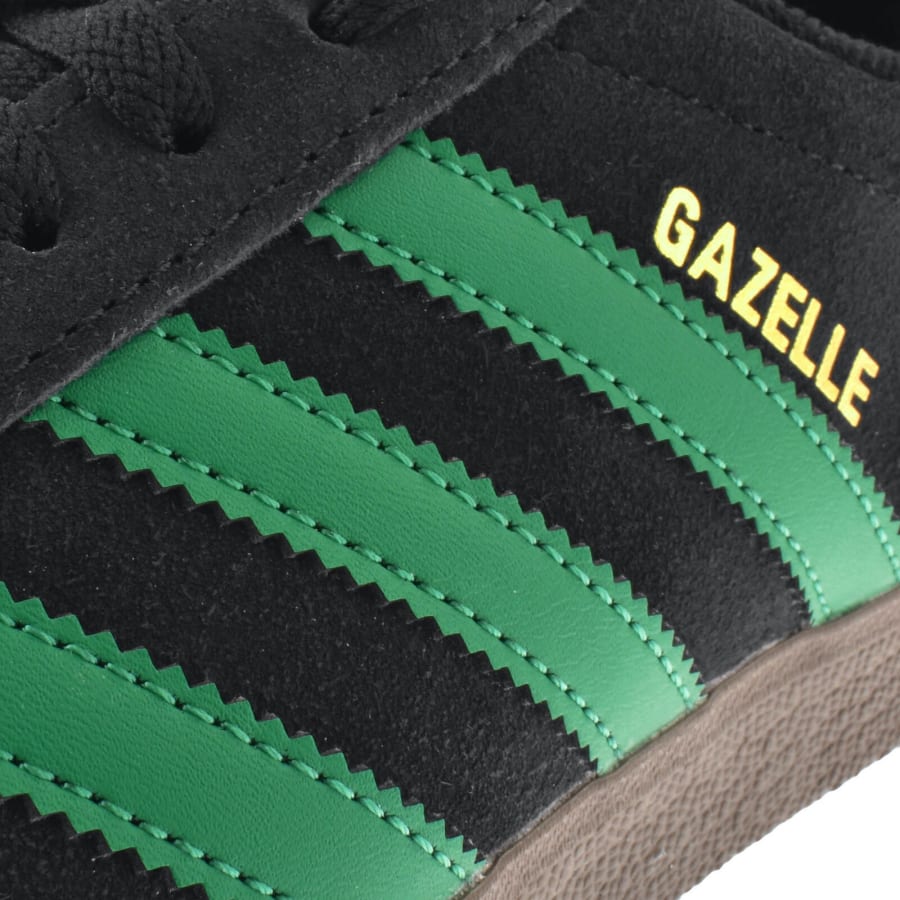 Image number 4 for adidas Originals Gazelle Trainers Black