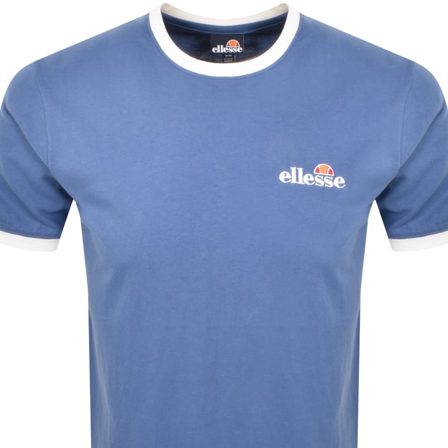 Image number 2 for Ellesse Meduno T Shirt Blue