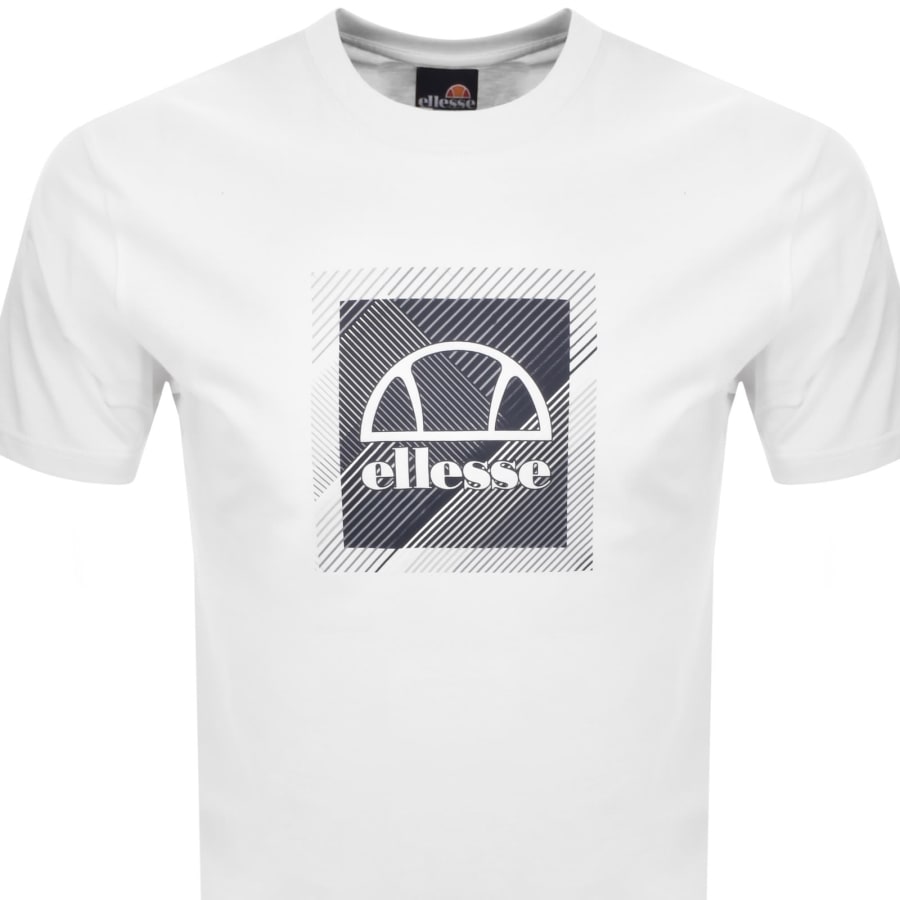 Image number 2 for Ellesse Cantaro T Shirt White