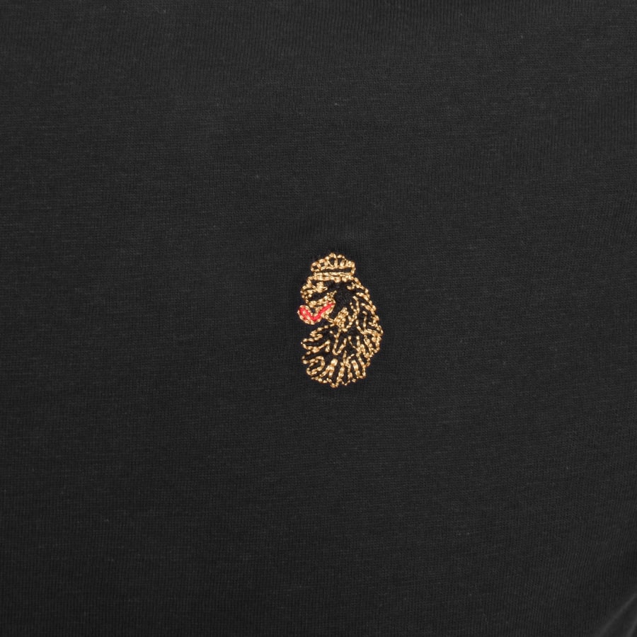 Image number 3 for Luke 1977 Looper Tipped T Shirt Black