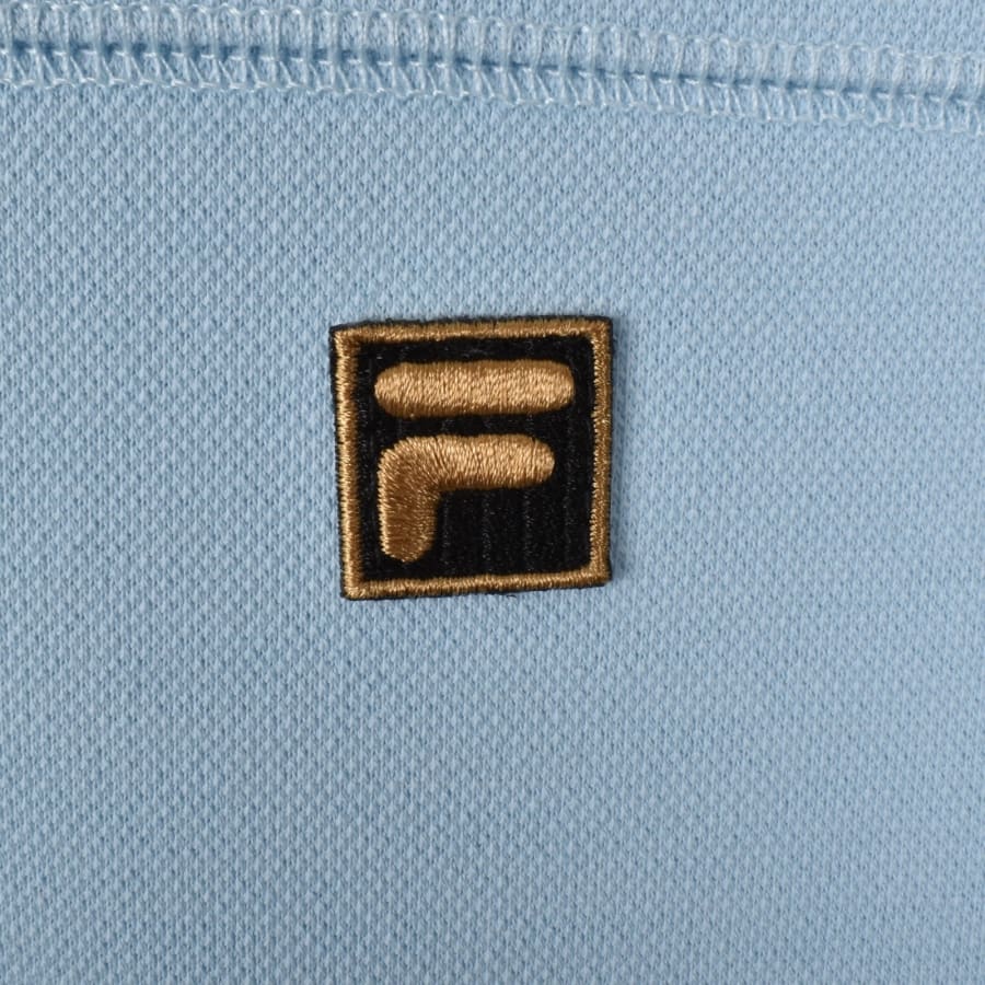 Image number 3 for Fila Vintage Kevin Half Zip Sweatshirt Blue