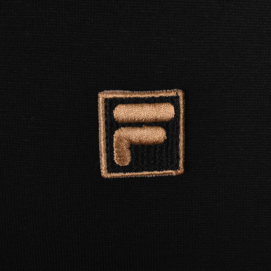 Image number 3 for Fila Vintage Lemar Polo T Shirt Black