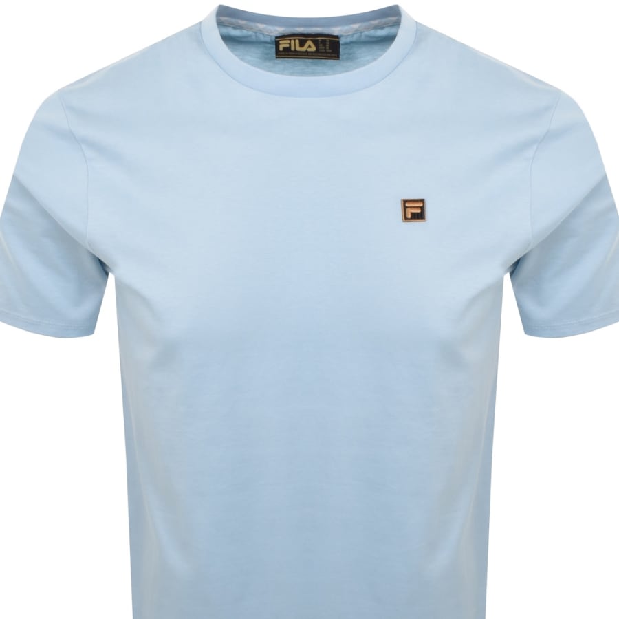 Image number 2 for Fila Vintage Yaxlay 2 T Shirt Blue
