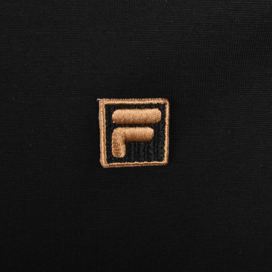 Image number 3 for Fila Vintage Yaxlay 2 T Shirt Black