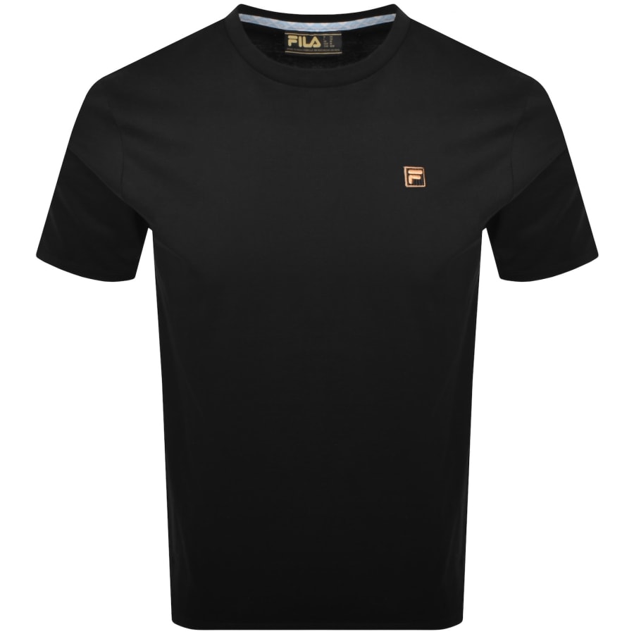 Image number 1 for Fila Vintage Yaxlay 2 T Shirt Black