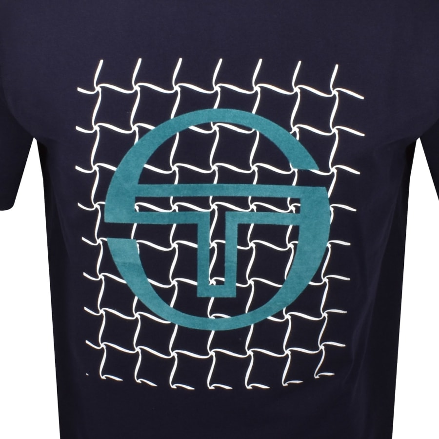 Image number 3 for Sergio Tacchini Felton T Shirt Blue