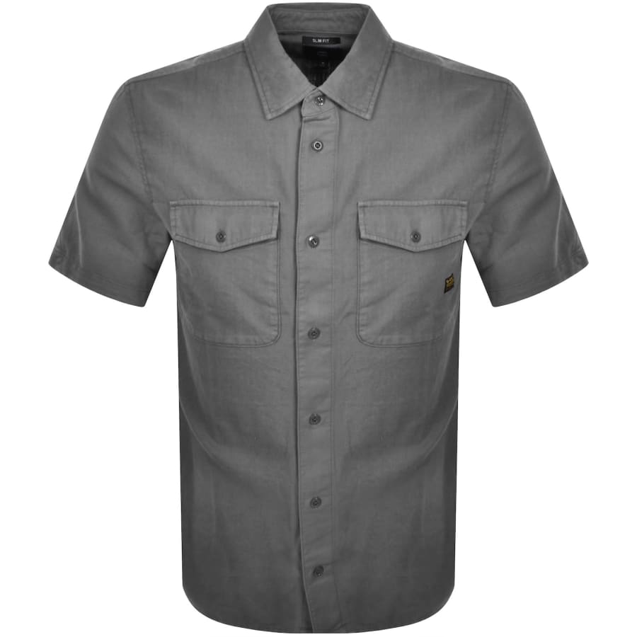 Image number 1 for G-Star Marine Slim Shirt Grey