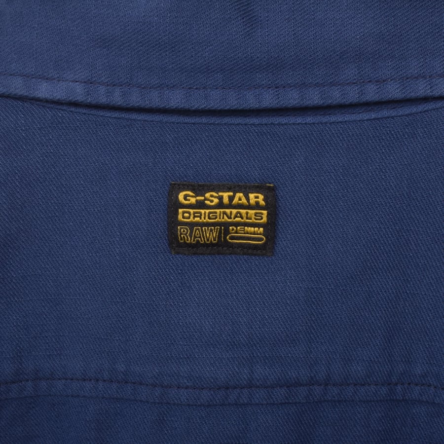 Image number 5 for G-Star Marine Slim Shirt Blue