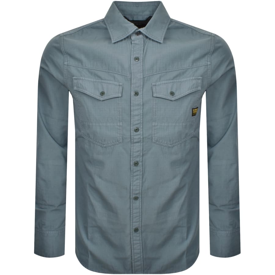 Image number 1 for G-Star Dakota Slim Shirt Blue