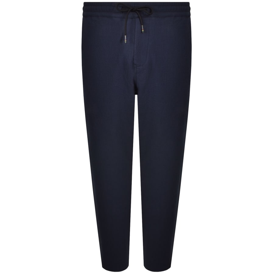 Image number 1 for Paul Smith Drawcord Trousers Navy