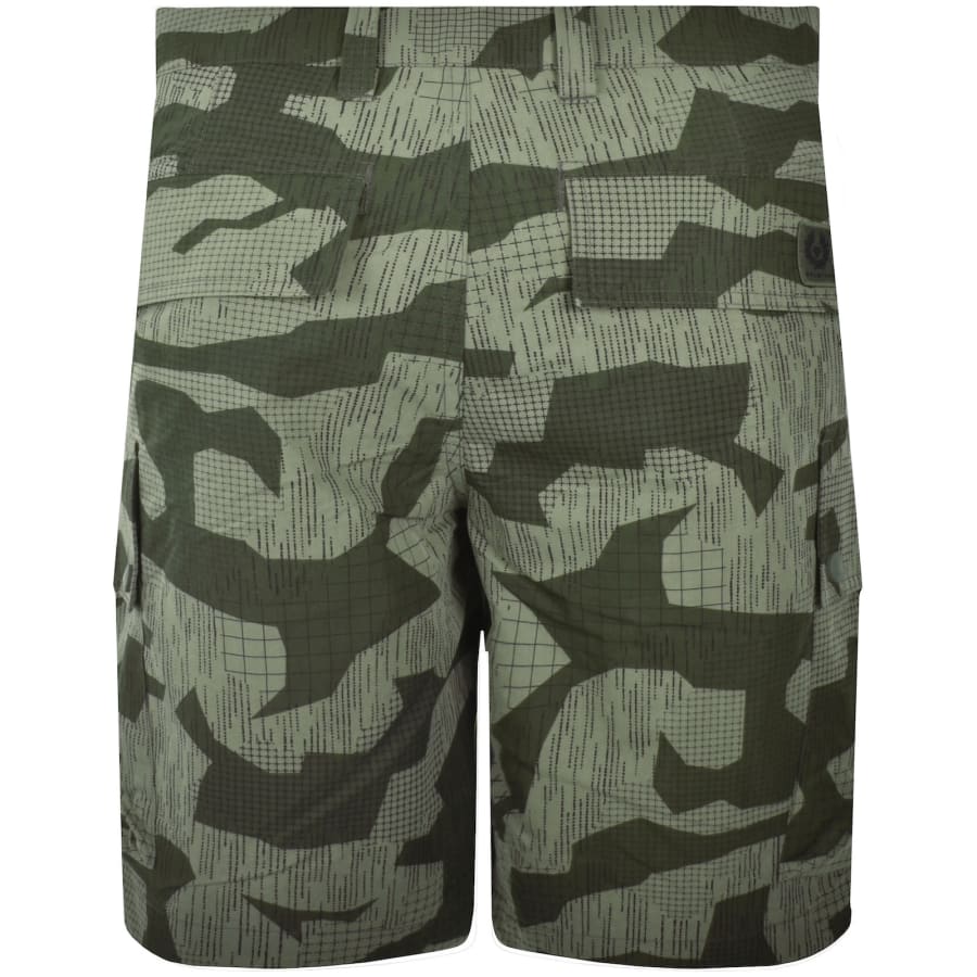 Image number 2 for Belstaff Drome Shorts Green