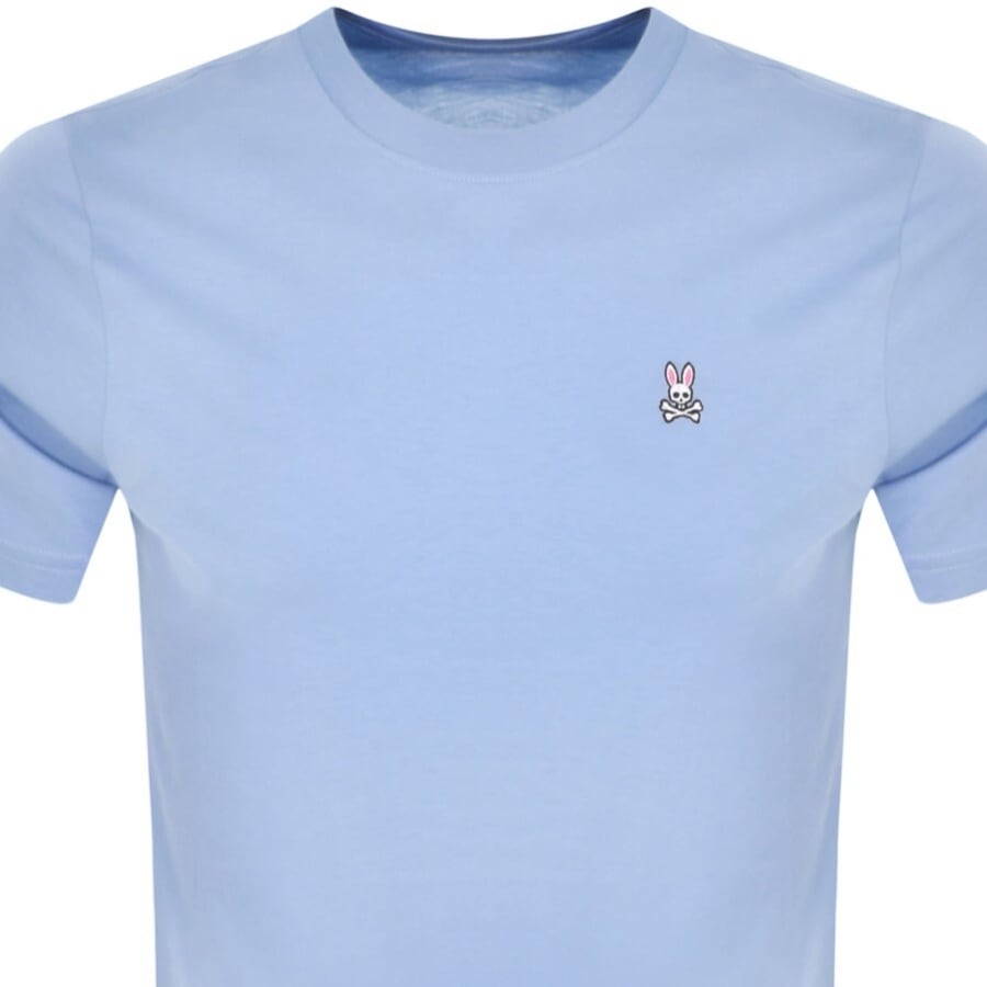Image number 2 for Psycho Bunny Classic Crew Neck T Shirt Blue