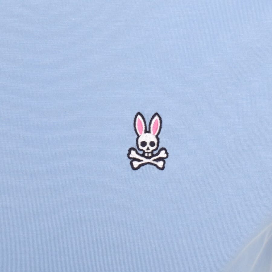Image number 3 for Psycho Bunny Classic Crew Neck T Shirt Blue