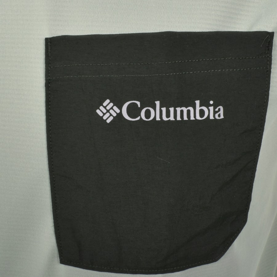 Image number 3 for Columbia Hike Crew Neck T Shirt Green