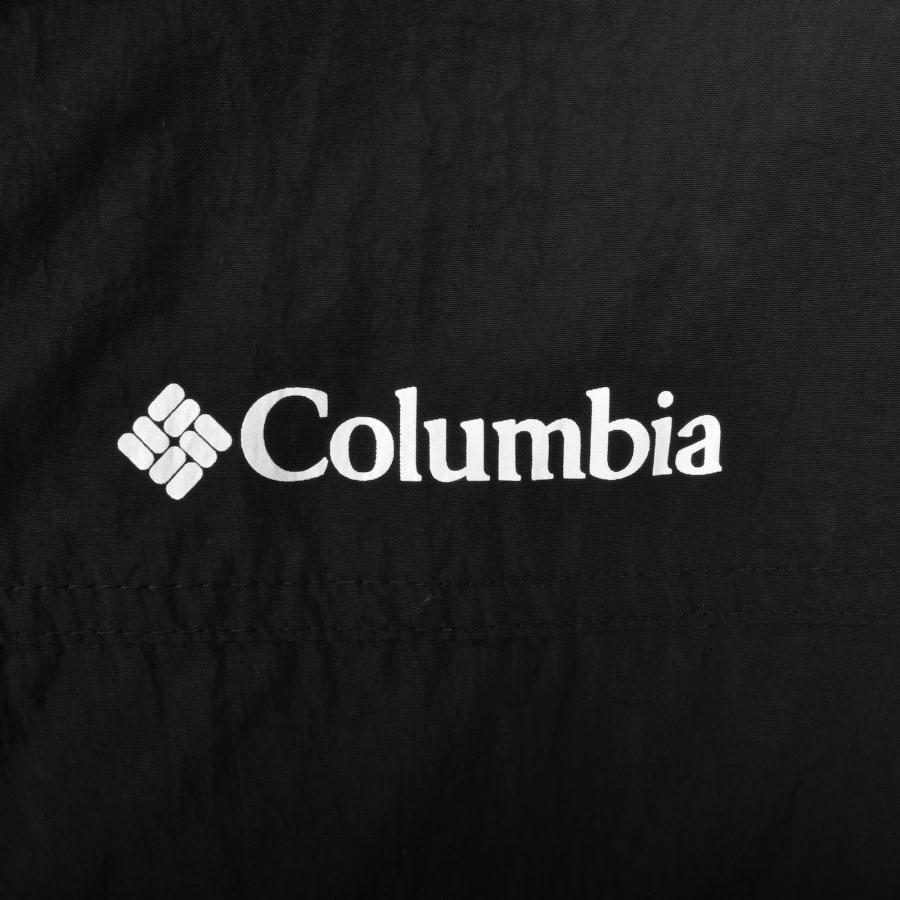 Image number 3 for Columbia Windbreaker Jacket Black