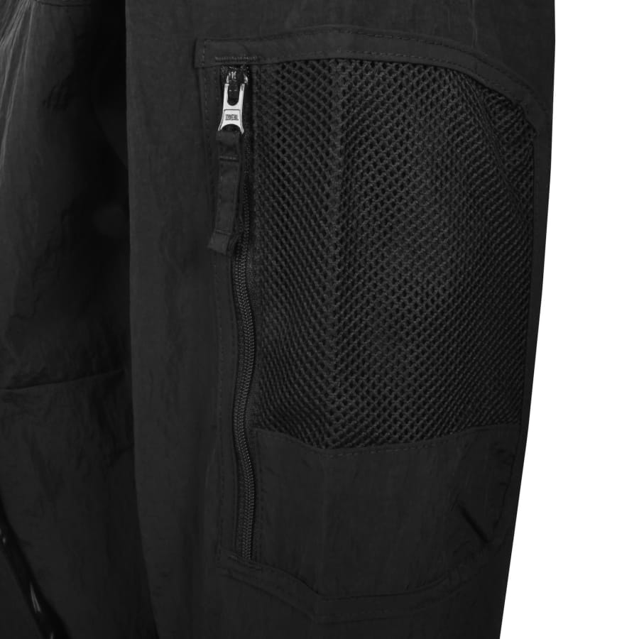 Image number 4 for Columbia Windbreaker Anorak Jacket Black