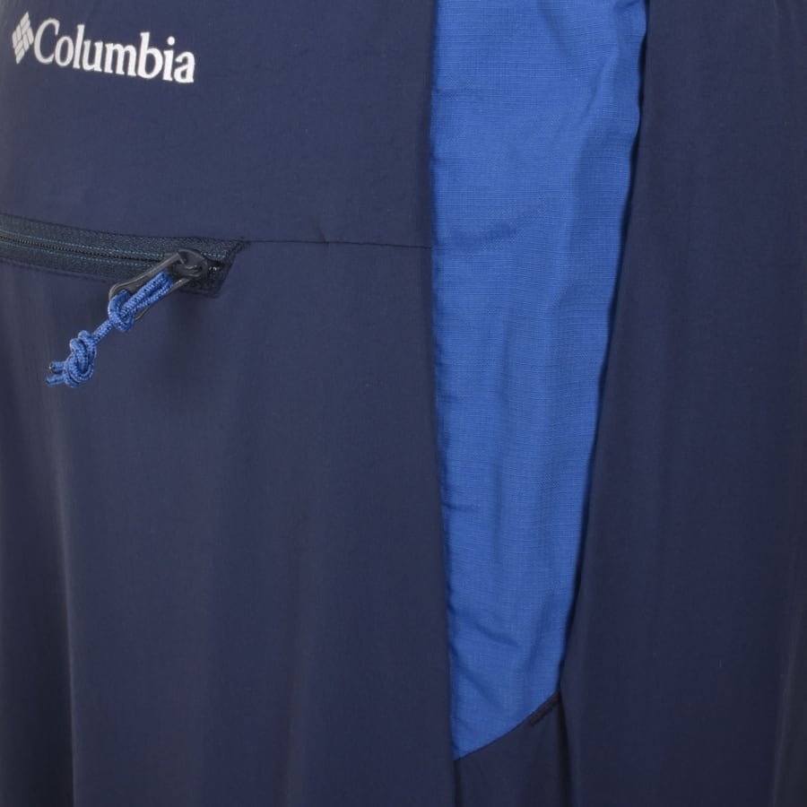 Image number 4 for Columbia Tech Nylon Pants Blue